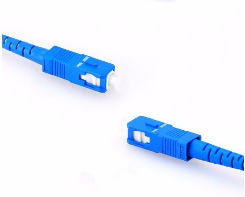 Cable interior militar del cordón de remiendo de la fibra óptica de FTTH con el conector macho del SC UPC