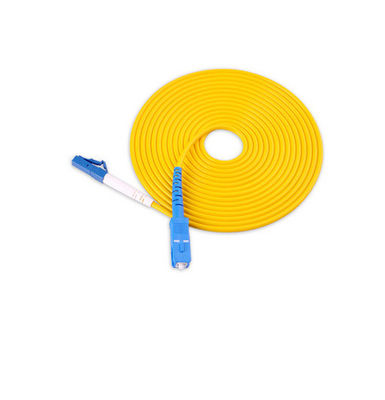 Puente de LAN Single Mode Optical Fiber, cordón de remiendo de la fibra del Sc Lc del equipo de prueba