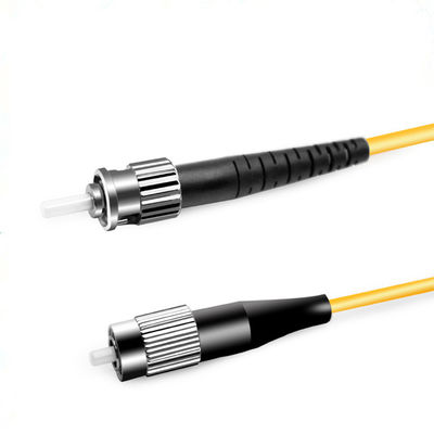 Cable del remiendo de la fibra del solo modo del SM los 2.0mmx3m, puente a una cara de la fibra del ST de FC