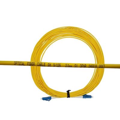 La red del cordón de remiendo de la fibra óptica del LC UPC SM telegrafía la buena intercambiabilidad de 0.9mm/2.0mm/3.0m m
