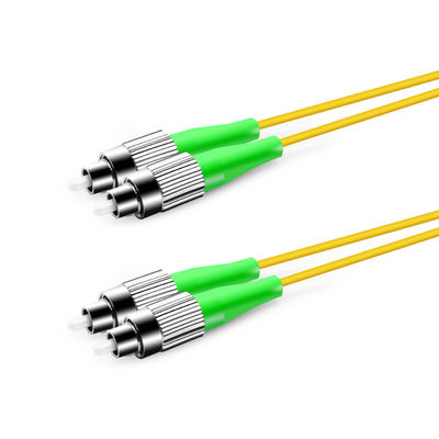 Cordón de remiendo a una cara de la fibra óptica del SM 9/125 Zipcord FC APC para la red de FTTH FTTB FTTX