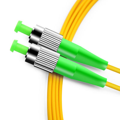 Cordón de remiendo a una cara de la fibra óptica del SM 9/125 Zipcord FC APC para la red de FTTH FTTB FTTX