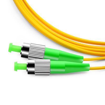 Cordón de remiendo a una cara de la fibra óptica del SM 9/125 Zipcord FC APC para la red de FTTH FTTB FTTX