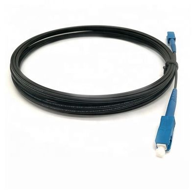 El cordón de remiendo a una cara de la fibra óptica del solo modo SC/UPC cae pérdida de alto retorno del cable