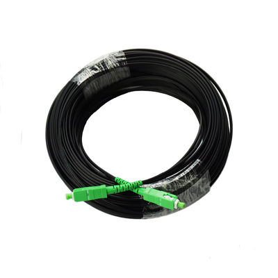 Cordón de remiendo de la fibra óptica del descenso de FTTH