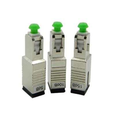 El SC APC fijó la resistencia extensible fuerte del atenuador variable de la fibra óptica para la red de GPON