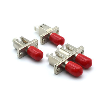 Estándar fijo del IEC del atenuador LC-ST SM milímetro SX DX 0-30dB de la fibra óptica del reborde