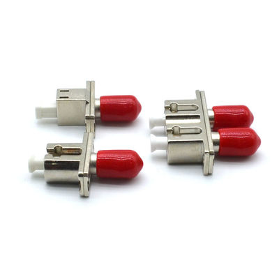 Estándar fijo del IEC del atenuador LC-ST SM milímetro SX DX 0-30dB de la fibra óptica del reborde