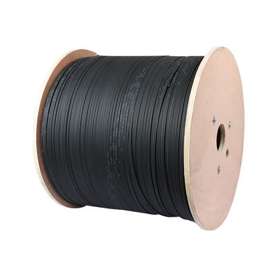 Cable de descenso de Ftth del tambor de la madera contrachapada del cable el 1/2/3km del cordón de remiendo de la fibra óptica de LSZH/PVC