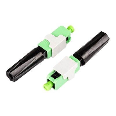 50m m rápidos conectan los conectores de la fibra, conector rápido del Sc APC para el cable del arco del descenso de FTTH
