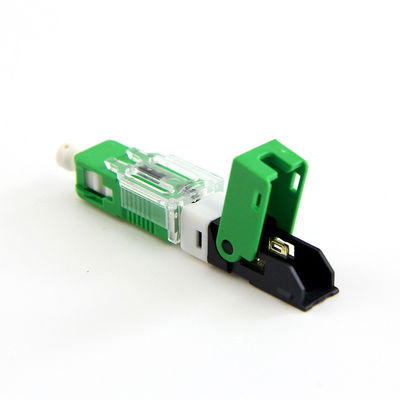 0.3dB Max Loss Optical Fiber Connector, conector de cable rápido de Ftth del cable de las telecomunicaciones