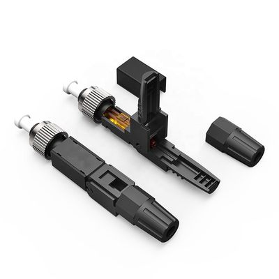 Conector rápido de APC de la PC de la fibra óptica FC del campo de FTTH para las telecomunicaciones