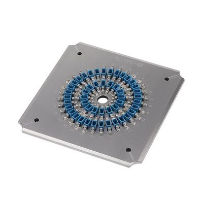 Desgaste de pulido de la plantilla del accesorio del LC UPC de 48 puertos - resistente para el conector óptico de la fibra