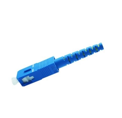 Conectores PBT del cordón de remiendo de la fibra de la PC del SC para la red de FTTH FTTB FTTX