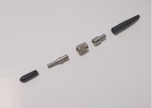 Virola polaca del metal del UPC APC de la PC de los conectores de cable de fribra óptica SMA905
